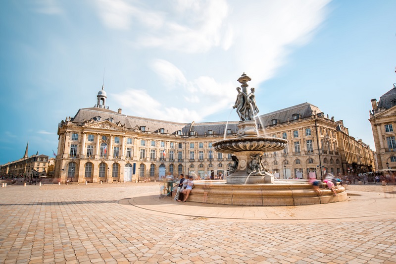 La Bourse in Bordeaux, France